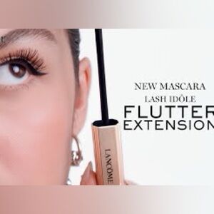 Lancome Flutter Extension Mascara - Black and Gold new mini size no box